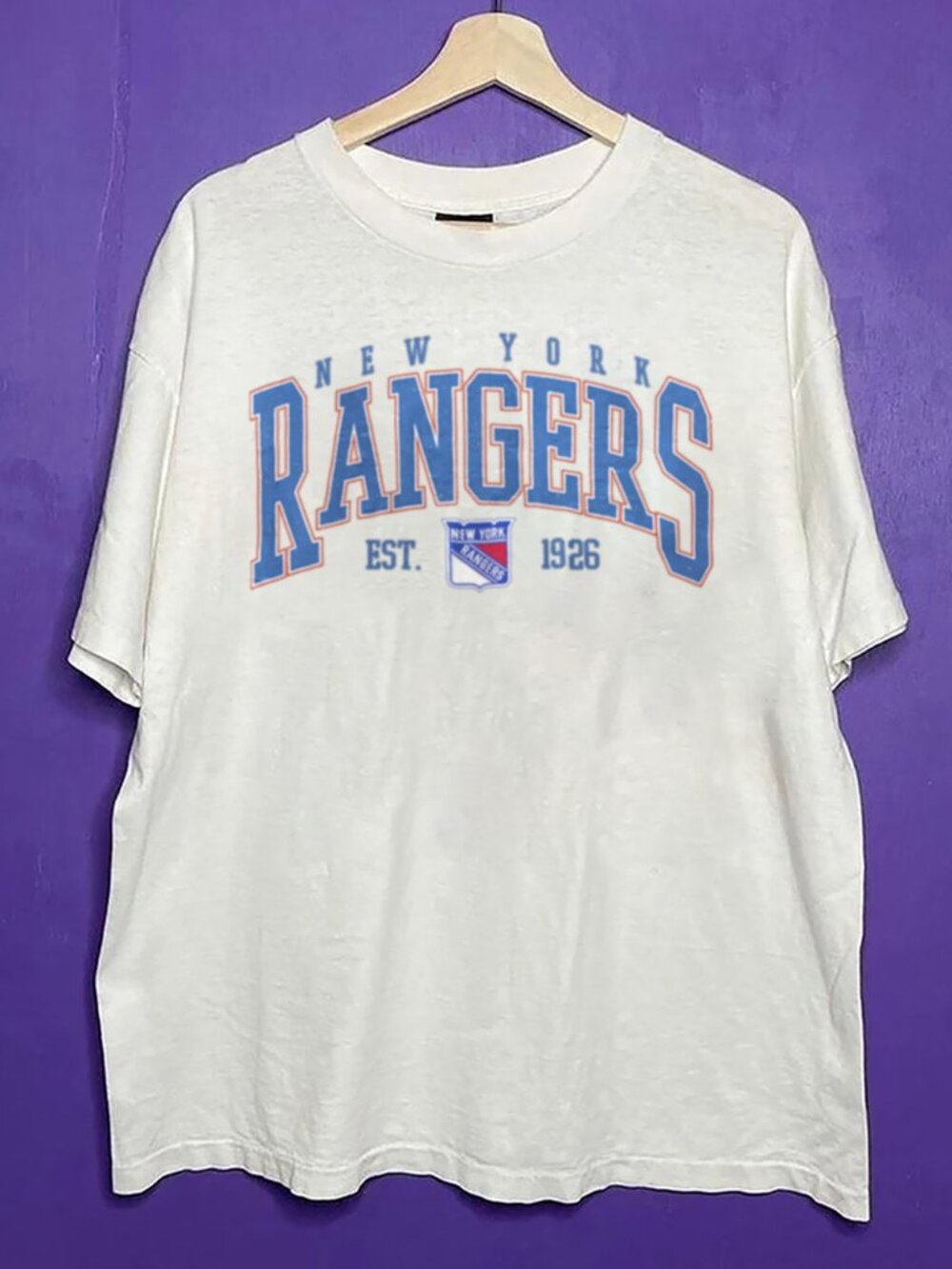 Vintage New York Rangers Hockey Unisex Shirt, Retro NHL Rangers Men Women Shirt